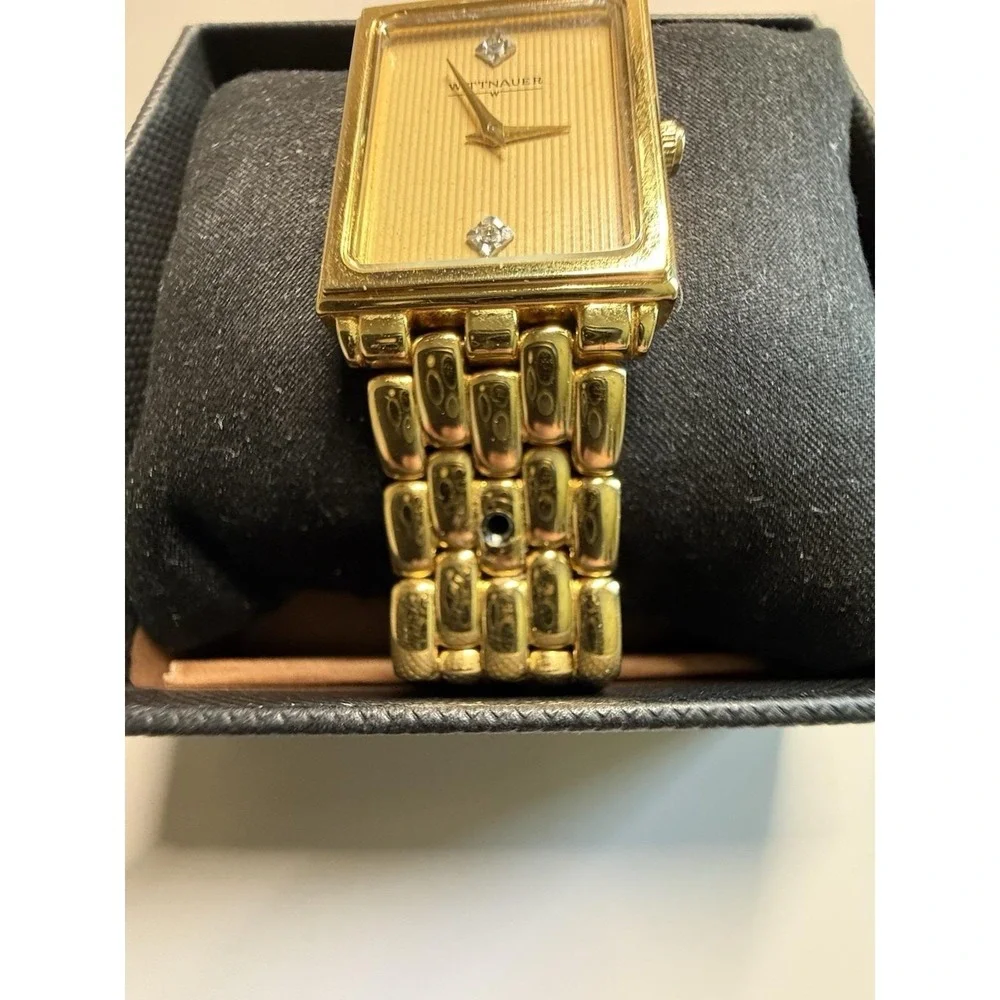 Wittnauer Watch Diamond Accent  Mens Wrist Watch Quartz
